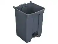 Officeworks Source Separation Systems Pedal Bin Base 45L Grey offer