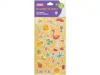 Officeworks Kadink Scented Stickers 1 Sheet Tropical offer