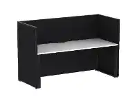 Officeworks Stilford S2 1800x750mm Desk with Screens offer