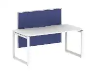 Officeworks Stilford S2 1500x750mm Desk with 1200x900mm Screen offer