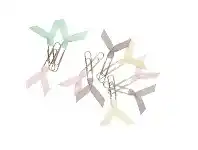 Officeworks Otto Paper Clips 50mm 10 Pack Pastel offer