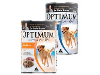 Foodworks Optimum Dog Food 400g offer