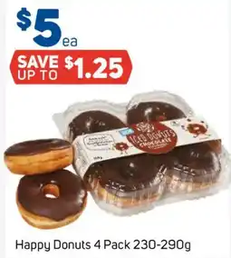 Foodland Happy Donuts 4 Pack offer