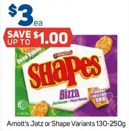 Foodland Arnott's Shapes Bizza offer