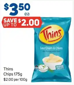 Foodland Thins Chips offer