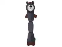 Pet stock Lexi & Me Tough Plush Toy Bear Grey offer