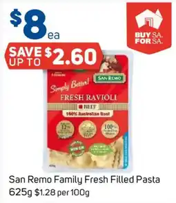 Foodland San Remo Family Fresh Filled Pasta offer