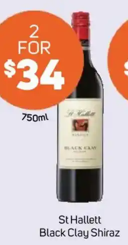 Foodland St Hallett Black Clay Shiraz offer
