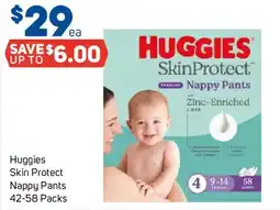 Foodland Huggies Skin Protect Nappy Pants offer