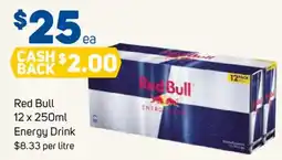 Foodland Red Bull Energy Drink offer