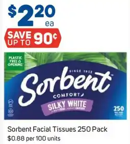 Foodland Sorbent Facial Tissues offer