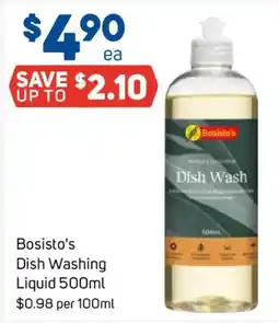 Foodland Bosisto's Dish Washing Liquid offer