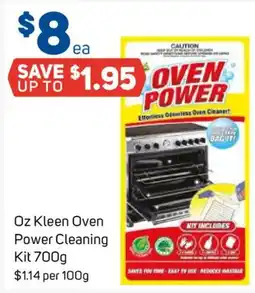 Foodland Oz Kleen Oven Power Cleaning Kit offer