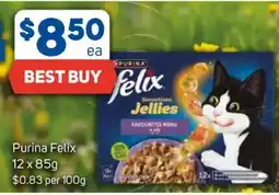 Foodland Purina Felix Jellies offer