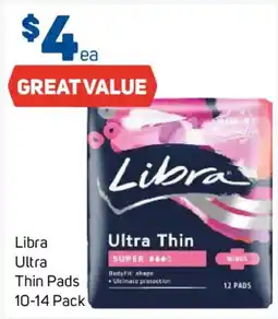 Foodland Libra Ultra Thin Pads offer