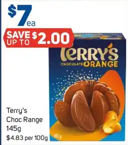 Foodland Terry's Chocolate Orange offer