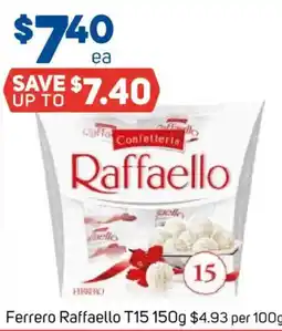 Foodland Ferrero Raffaello T15 offer