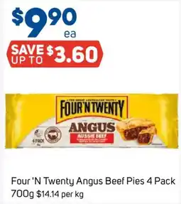Foodland Four 'N Twenty Angus Beef Pies offer
