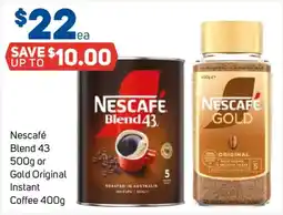 Foodland Nescafe Blend 43 Gold Original Instant Coffee offer