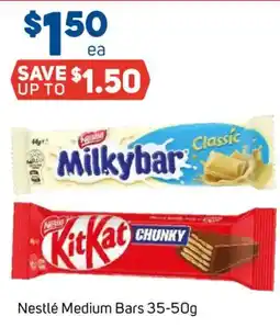 Foodland Nestlé Medium Bars 35-50g offer