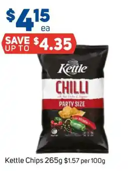 Foodland Kettle Chips Chilli offer