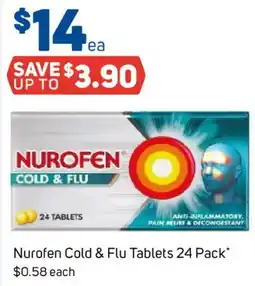 Foodland Nurofen Cold & Flu Tablets offer