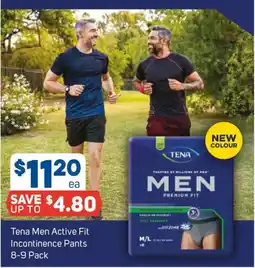 Foodland Tena Men Active Fit Incontinence Pants offer