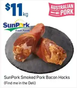Foodland SunPork Smoked Pork Bacon Hocks offer