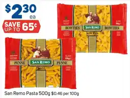 Foodland San Remo Pasta offer