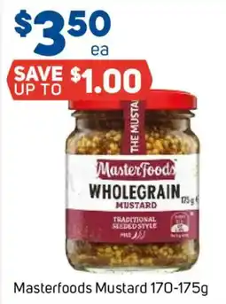 Foodland Masterfoods Wholegrain Mustard offer