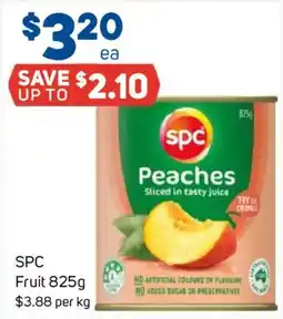 Foodland SPC Peaches offer