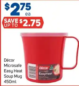 Foodland Décor Microsafe Easy Heat Soup Mug offer