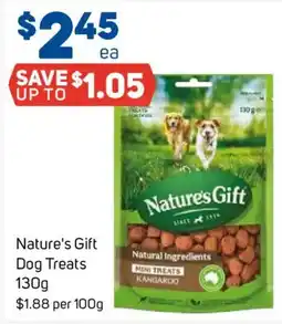 Foodland Nature's Gift Dog Treats offer