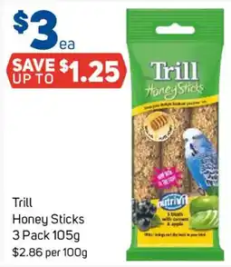 Foodland Trill Honey Sticks offer