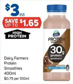 Foodland Dairy Farmers Protein Smoothies offer