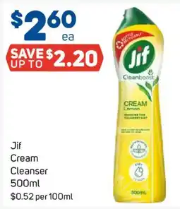 Foodland Jif Cream Cleanser offer
