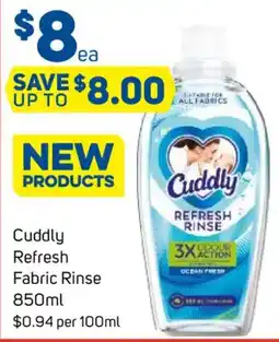 Foodland Cuddly Refresh Fabric Rinse offer