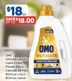Foodland Omo Ultimate Laundry offer
