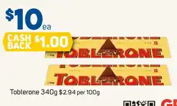 Foodland Toblerone offer