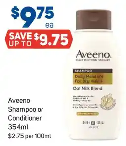 Foodland Aveeno Shampoo or Conditioner offer