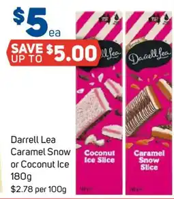 Foodland Darrell Lea Coconut Ice Slice offer