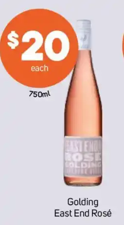 Foodland Golding East End Rosé offer
