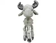 Pet stock Bark-A-Boo Frozen in Time Dog Toy Moose Swirl Ball Knot Legs offer