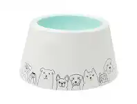 Pet stock Buddy & Belle Tall Ceramic Bowl - Dog Print offer