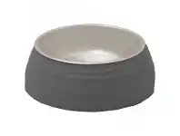 Pet stock Buddy & Belle Melamine Bowl, Ripple - Charcoal offer