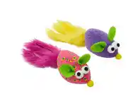 Pet stock Lexi & Me Cat Toys - 2pk Mouse Toy, Pink/ Purple offer