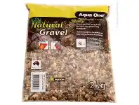 Aqua One Natural Gravel Gold Dark 2kg