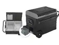 Jaycar Electronics Ultra-Portable Dual Zone with In-Built Battery Compartment + Solar Chargeable - 45L offer