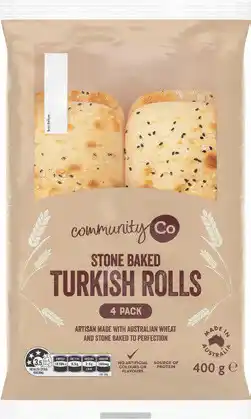 IGA Turkish Pide or Oval Rolls offer