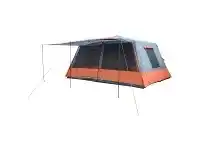 BCF Wanderer Gibson Instant 10 Person Tent Heavy Duty Grey offer